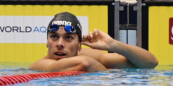 Paltrinieri esulta: staccato il pass per Parigi 2024 nei 1500 stile libero