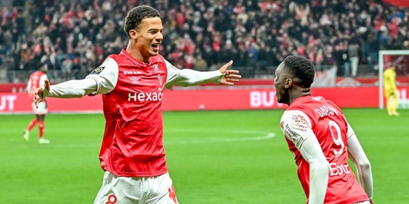 Ligue 1, il Reims batte lo Strasburgo e aggancia il quarto posto