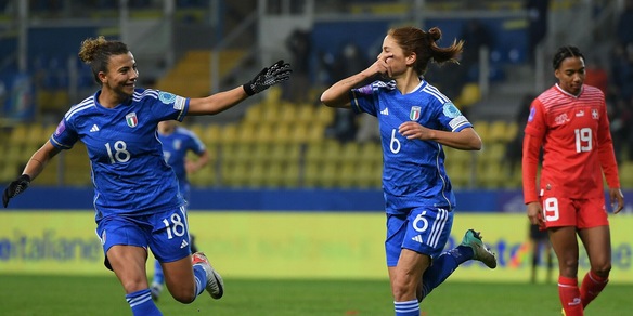 Italia-Svizzera Femminile 3-0: festa in Nations League. Rivivi la diretta