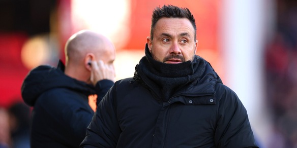 De Zerbi allontana le big: "Al Brighton non mi manca nulla"