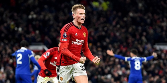 Manchester United-Chelsea 2-1: McTominay fa doppietta, Ten Hag rialza la testa