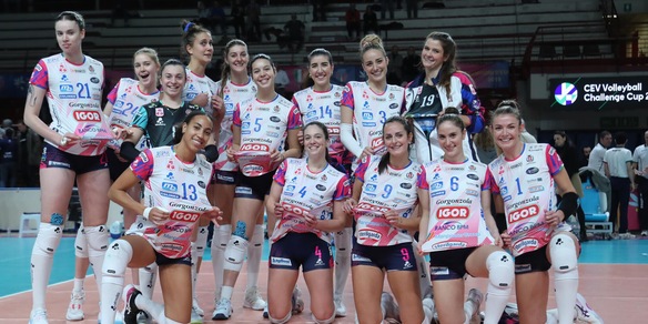 Challenge Cup: Novara vola ai quarti