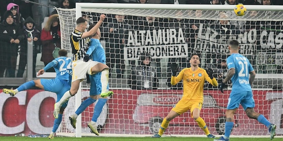 Juve-Napoli 1-0: tabellino, statistiche e marcatori