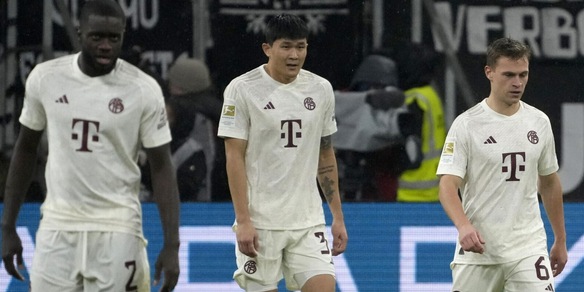 Clamoroso ko del Bayern contro l'Eintrancht e in Germania Kim fa discutere
