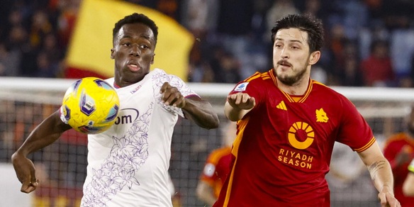 Roma-Fiorentina 1-1: tabellino, statistiche e marcatori