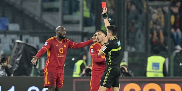 Lukaku, una giornata di squalifica: salta la sfida della Roma con il Bologna