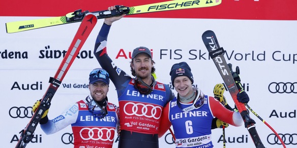 Sci, lo statunitense Bennett trionfa nella discesa di Val Gardena