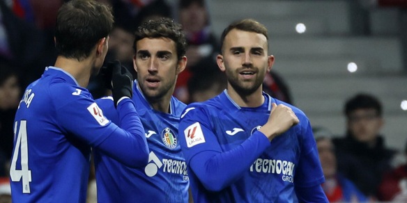 Atletico Madrid, pareggio beffa di Mayoral. Siviglia e Valencia ok