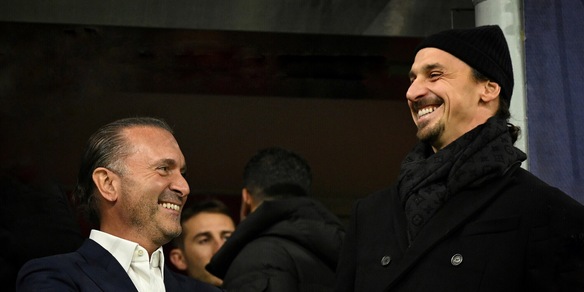 Ibrahimovic, primo giorno a Milanello: incontro con Pioli e gli ex compagni