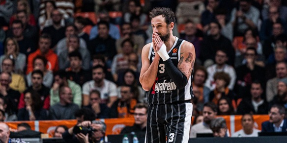 Eurolega, dopo quattro vittorie la Virtus Bologna cade a Valencia