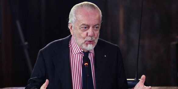 Roma-Napoli, De Laurentiis carica la squadra: il discorso in hotel ai giocatori