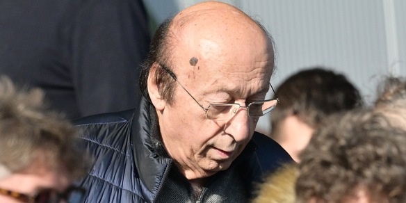 C'è anche Moggi allo stadio Stirpe per seguire Frosinone-Juve