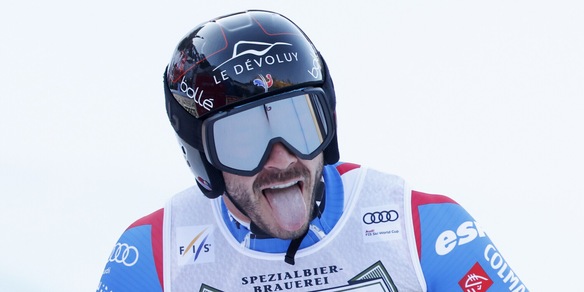 Sarrazin domina la prima prova cronometrata di Bormio. Terzo Casse