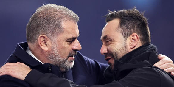 De Zerbi show: poker al Tottenham di Postecoglou!