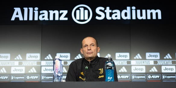 Diretta Allegri, la conferenza stampa prima di Juve-Roma