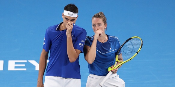 United Cup, dominio Germania nel doppio misto: Sonego e Moratelli ko