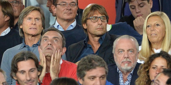 Napoli-Juve, c'è Conte in tribuna al San Paolo
