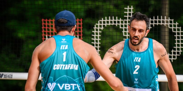 Beach Volley: a Gstaad Nicolai/Cottafava ko in semifinale