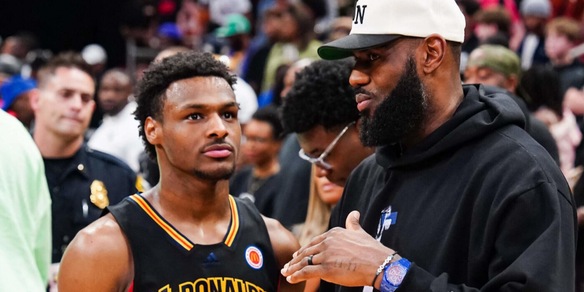 Bronny James esordio con i Lakers nella Summer League