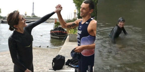 Parigi 2024, il ministro dello sport francese nuota nella Senna: il motivo