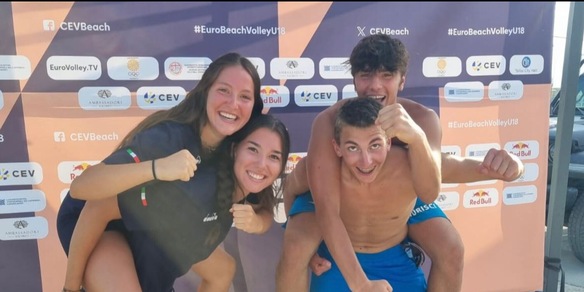 Beach Volley: le coppie azzurre in semifinale agli Europei Under 18