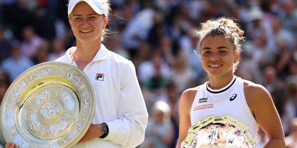 Wimbledon, ascolti super per la finale Paolini-Krejikova