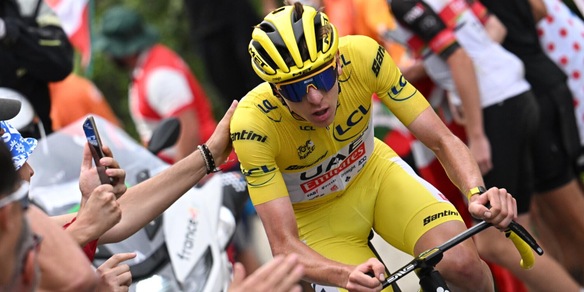 Tour de France, Pogacar vince ancora: Vingegaard si arrende
