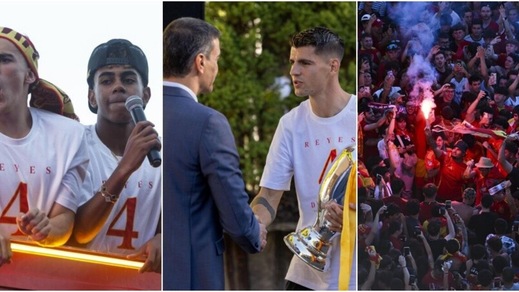 Spagna in festa: tifosi in delirio, Morata protagonista