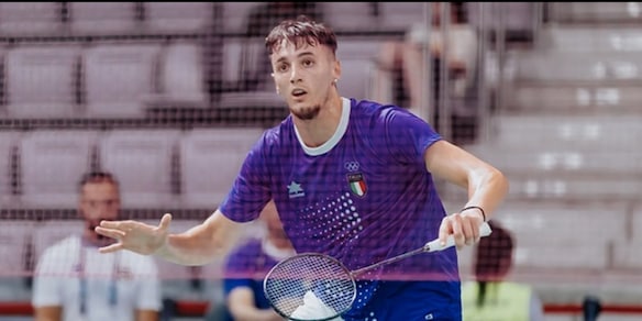 Badminton, Toti nella storia: è il primo azzurro a vincere un match alle Olimpiadi