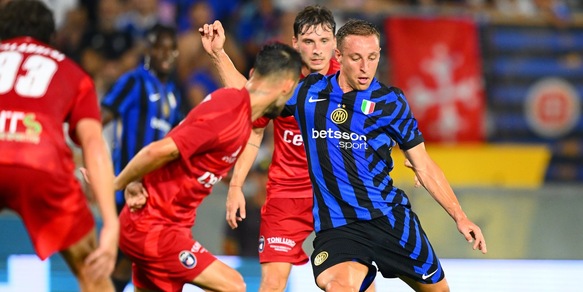 Pisa-Inter 1-1 in amichevole: Bisseck salva Inzaghi nel derby con Pippo