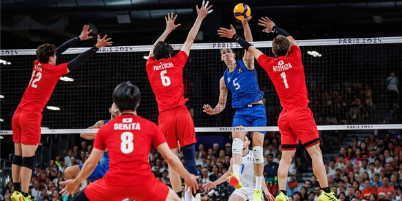 Olimpiadi: incredibile Italia, rimonta il Giappone e va in semifinale