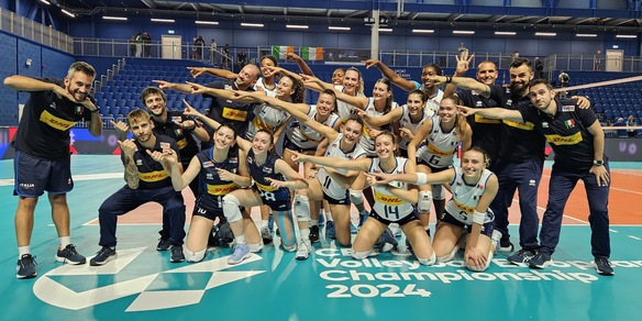 Europeo U 20 F: l'Italia fa poker contro l'Ucraina