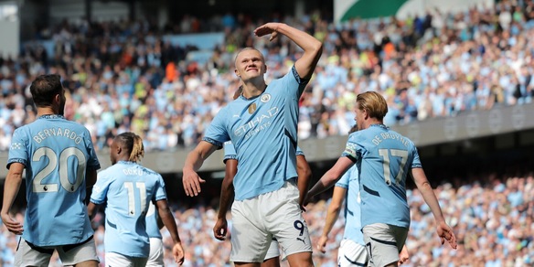 Premier League: Haaland show, poker Tottenham. Manchester United ko