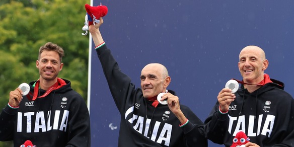 Paralimpiadi, altra medaglia: argento nel ciclismo per la team relay H1-5