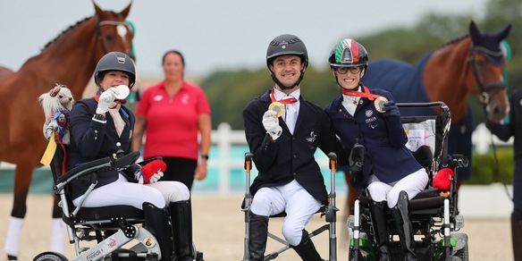Paralimpiadi, Sara Morganti vince anche l'argento nell'equitazione