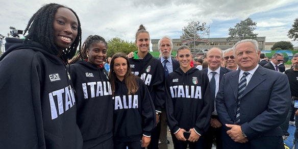 Le Campionesse Olimpiche a Cagliari con Mattarella per 'Tutti a Scuola'
