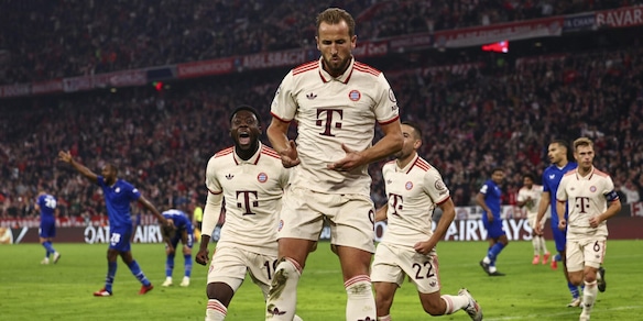 Bayern da record con poker di Kane, Ancelotti vince, vola l'Aston Villa