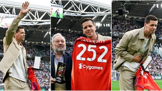Szczesny tributo e inchino: l'emozionante saluto alla Juve, le foto