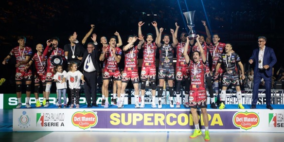 Perugia brinda ancora in Supercoppa
