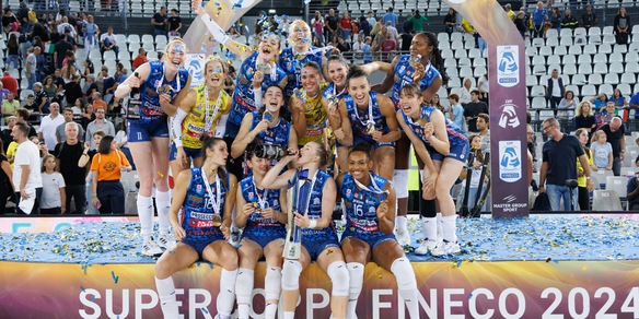 Supercoppa: la musica non cambia, la alza sempre Conegliano