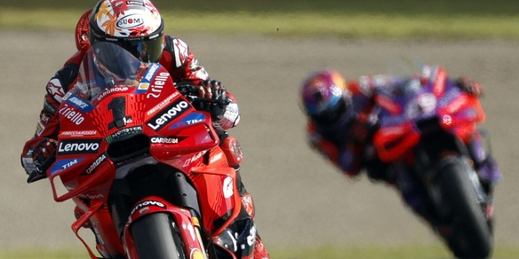 MotoGp Giappone, trionfo di Bagnaia. Martin è secondo, terzo Marquez