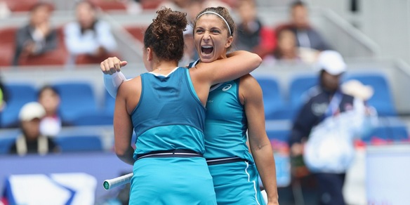 Errani e Paolini battono Chan e Kudermetova in finale: è trionfo a Pechino