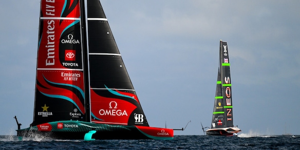 America's Cup, New Zealand batte ancora Ineos Britannia: i kiwi volano sul 4-0