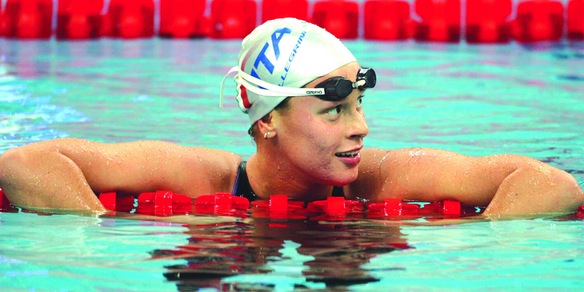 Pellegrini: divina in acqua e nella vita