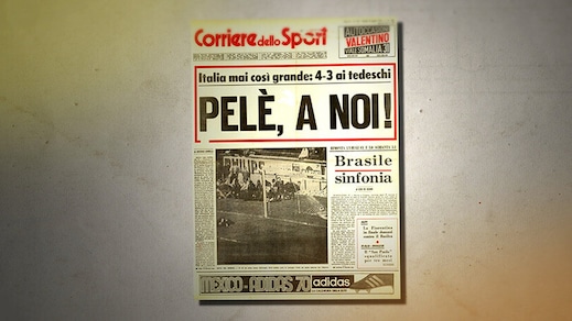 100 anni CdS: Italia-Germania 4-3, la partita del secolo