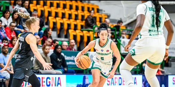 EuroCup Women – La Dinamo Banco di Sardegna Sassari perde lo scontro per il primo posto nel Gruppo I con lo Zaglebie Sosnowiec