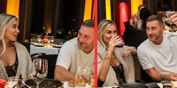 Totti e Noemi, sguardi innamorati all'EA7 World Legends Padel Tour: i dettagli