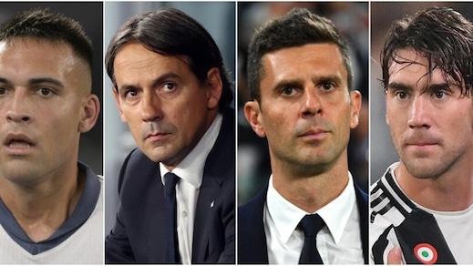 Inter-Juve, le probabili formazioni di Inzaghi e Motta