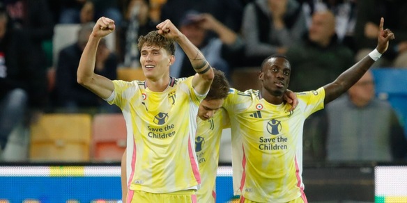 Udinese-Juve: decidono l'autogol di Okoye e la rete di Savona. Rivivi la diretta