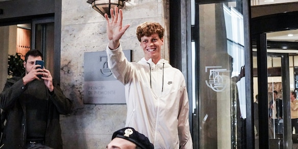 Sinner come una rockstar: che delirio per lui a Torino